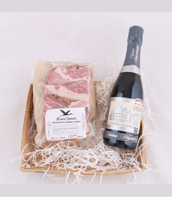 pack choucroute 2 personnes avec crémant