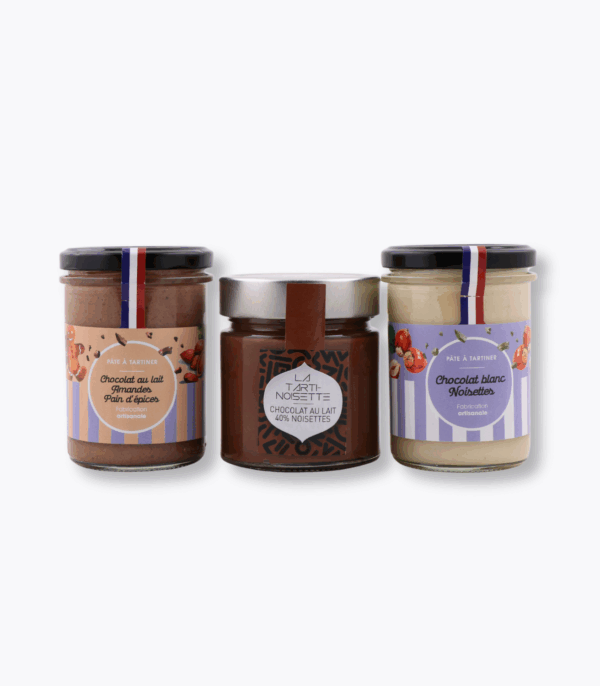 trio de pâtes à tartiner d'Alsace