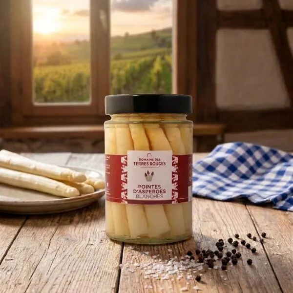 pointes d'asperges sur cuisine