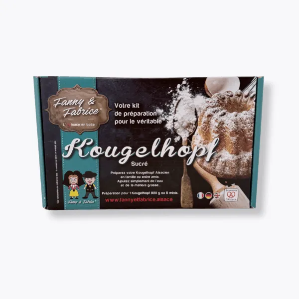 boite de préparation pour kougelhopf sucré