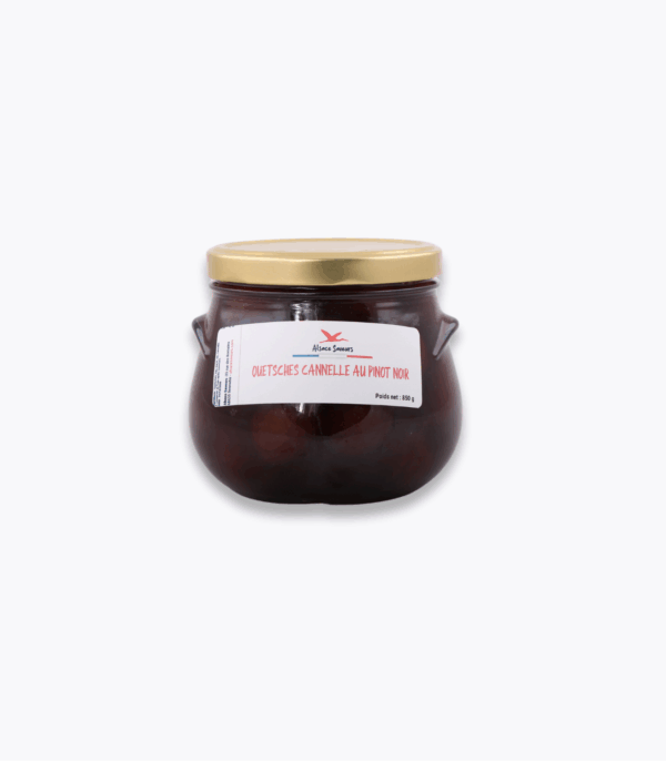 bocal quetsche à la cannelle