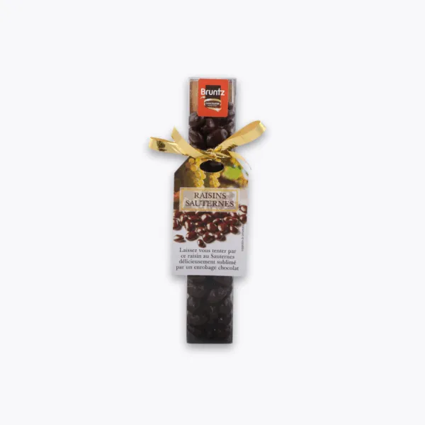barrette raisins chocolat noir et sauternes