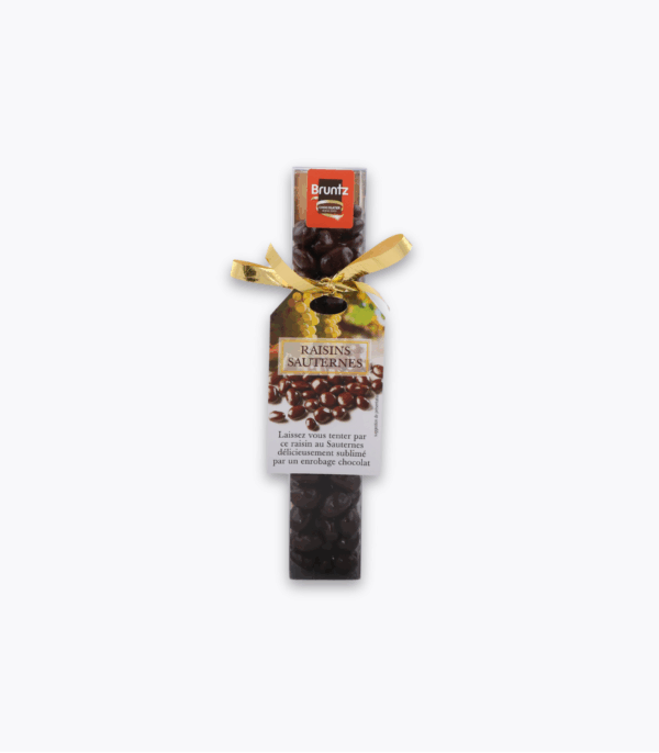 barrette raisins chocolat noir et sauternes