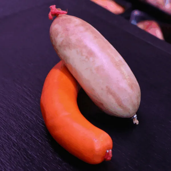 duo alsacien saucisse de foie et mettwurst