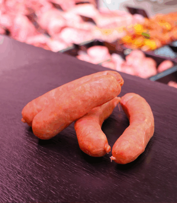 saucisses fumées