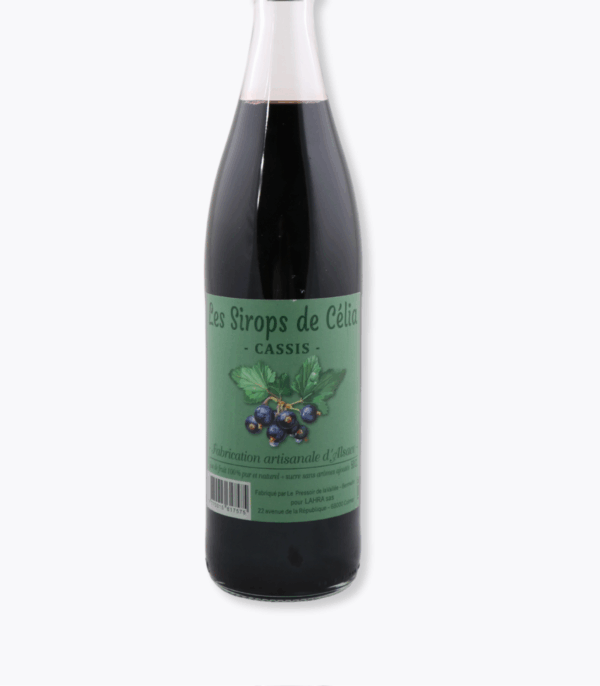 sirop cassis jus antoine fond gris
