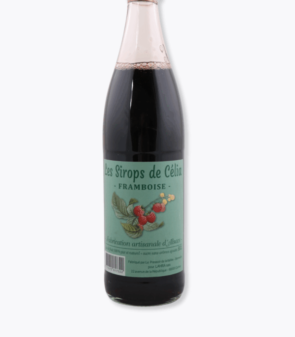 sirop framboise jus antoine fond gris