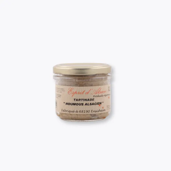 bocal tartinade houmous alsacien