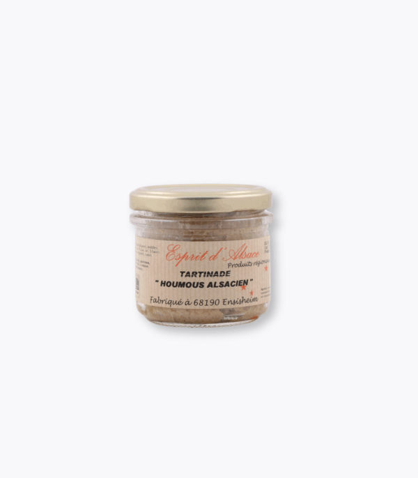 bocal tartinade houmous alsacien