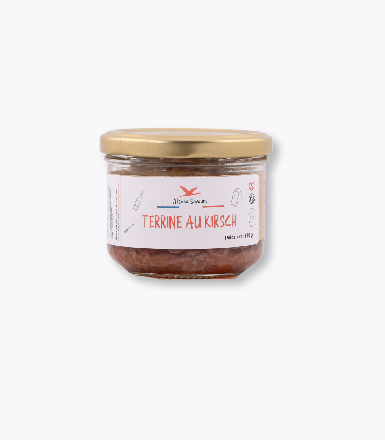 bocal terrine de porc alsacienne