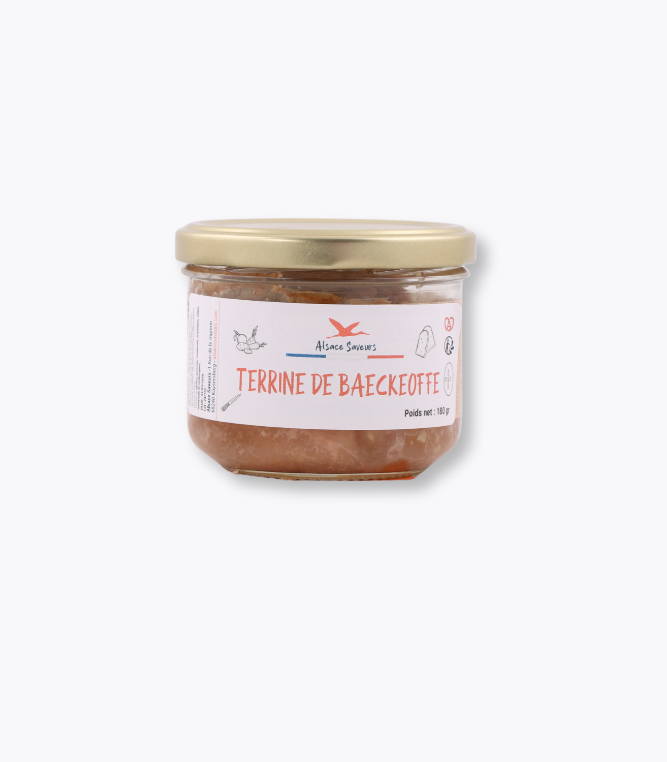 bocal terrine de porc alsacienne