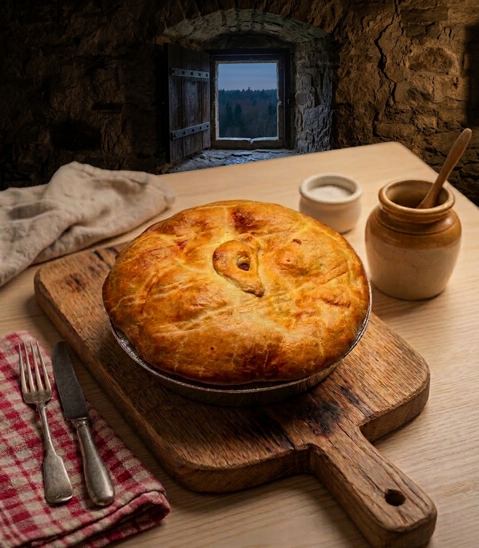 Tourte au munster