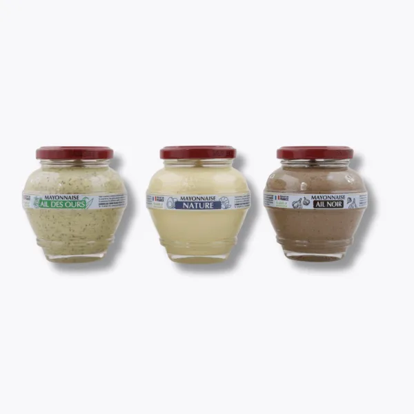 trio mayonnaises d'alsace