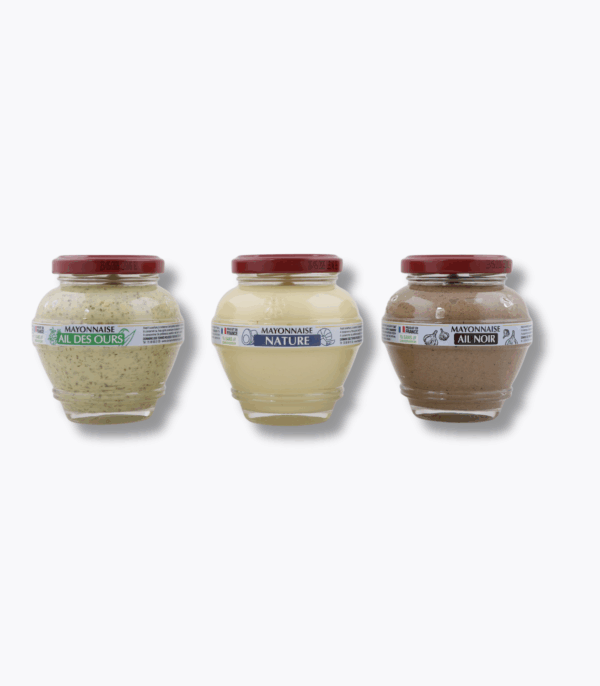 trio mayonnaises d'alsace