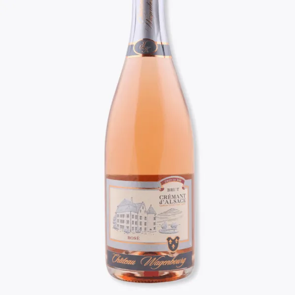 crémant brut rosé wagenbourg 75cl