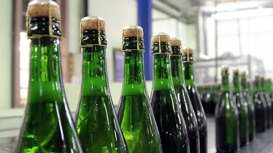 mise ne bouteille des crémants d'Alsace