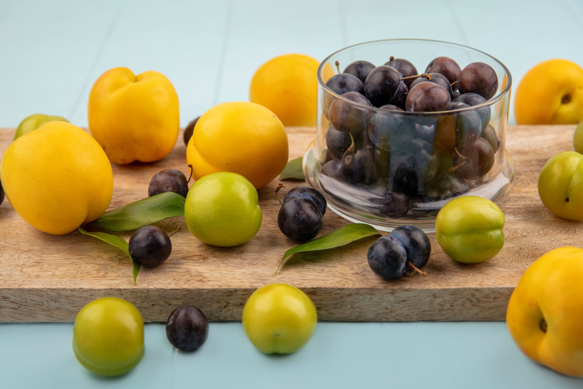 quetsches, mirabelles et cerises d'alsace