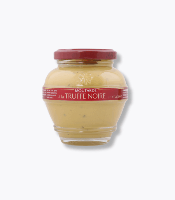 pot de moutarde à la truffe noire domaine des terres rouges 200g