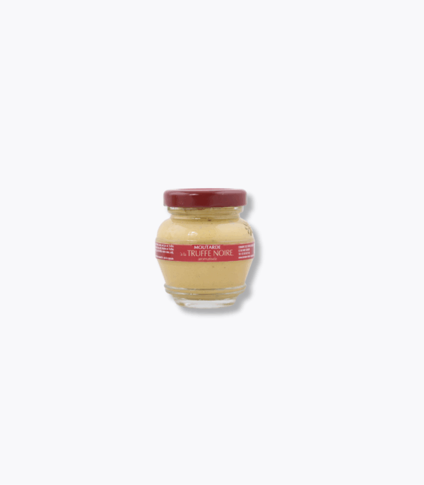 pot de moutarde à la truffe noire domaine des terres rouges 55g