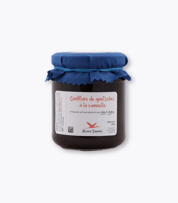 pot de quetsches cannelle confiture 250g