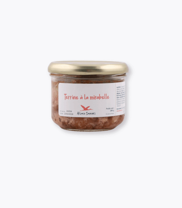 terrine à la mirabelle