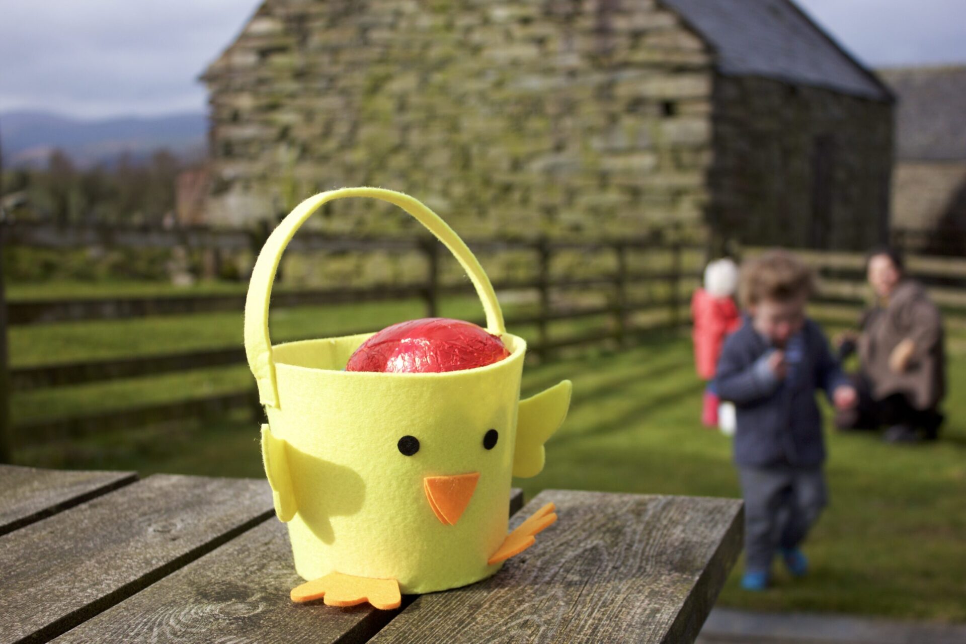 panier de pâques pour enfants