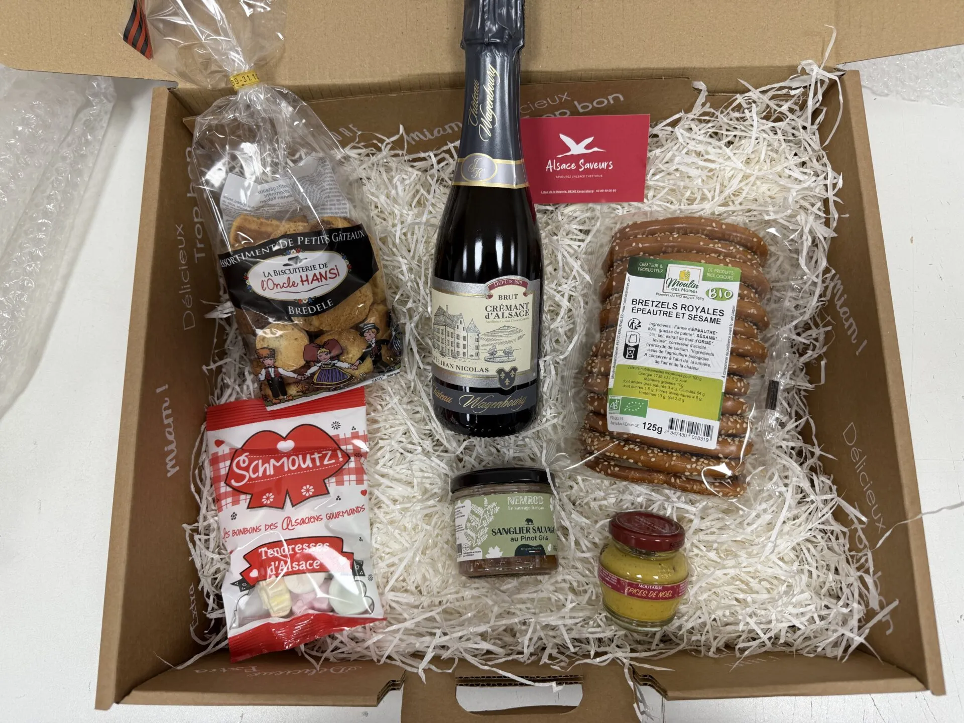 coffret cadeau alsacien
