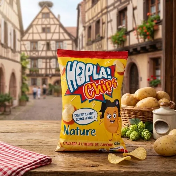 sachet d'hopla chips dans Kaysersberg