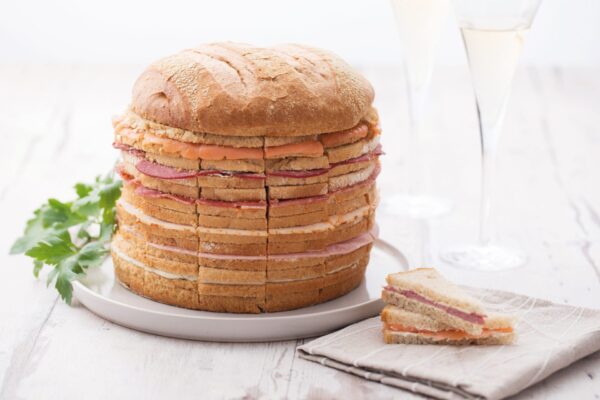miche garnie poulaillon 72 toasts