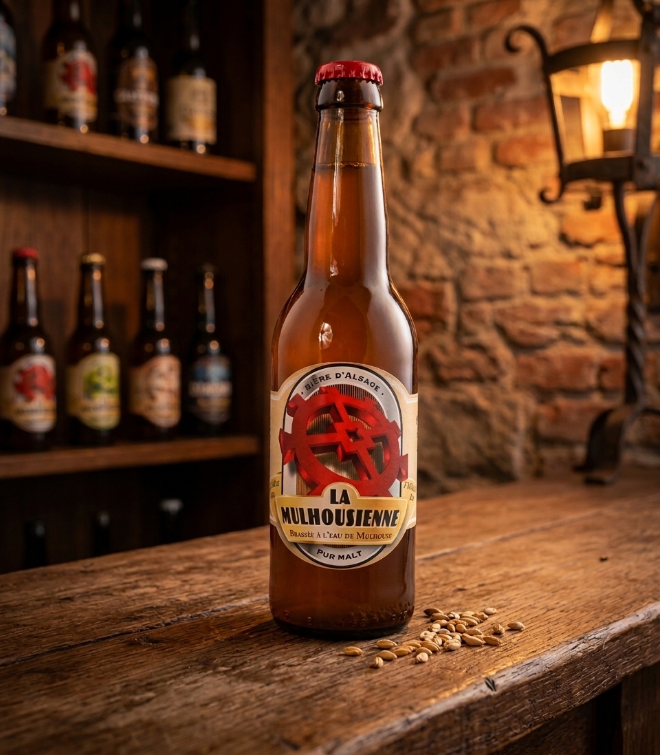 bouteille bière mulhousienne
