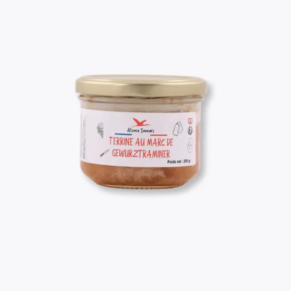 bocal terrine de porc alsacienne
