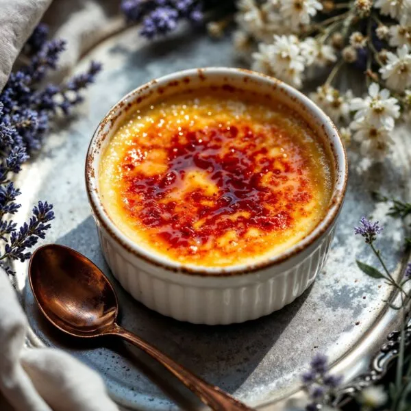 pot de crème brûlée maison