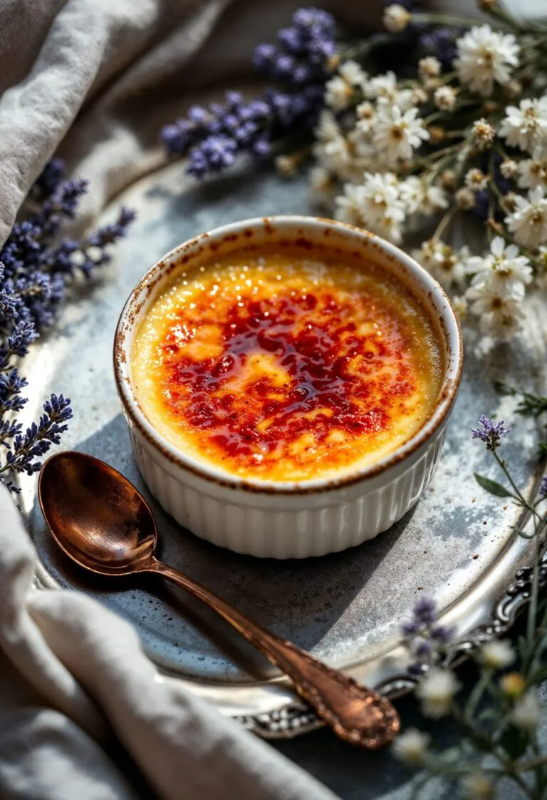 pot de crème brûlée maison