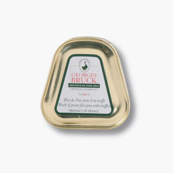 bloc de foie gras truffé