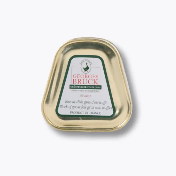 bloc de foie gras truffé