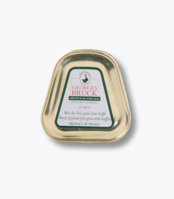 bloc de foie gras truffé
