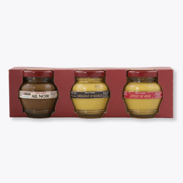 coffret 3 moutardes DTR