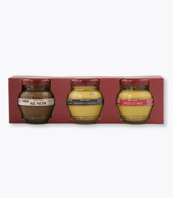 coffret 3 moutardes DTR