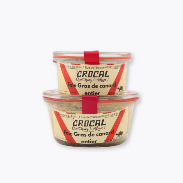 duo de foie gras entier de canard artisanal