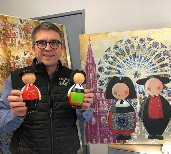 photo david créateur de Jeannala et seppala