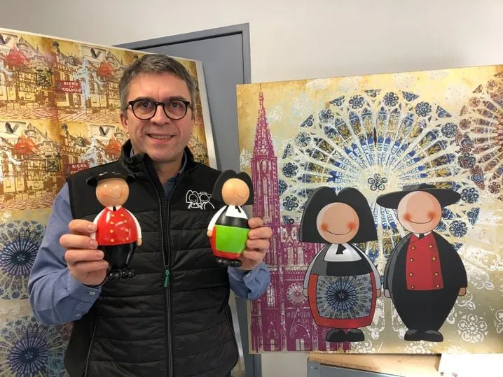 photo david créateur de Jeannala et seppala