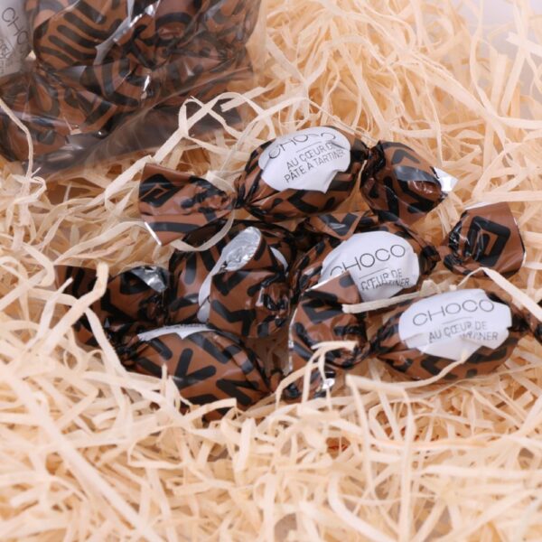 montagne d'œufs en chocolat