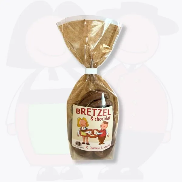 sachet bretzel au chocolat jeannala et seppala
