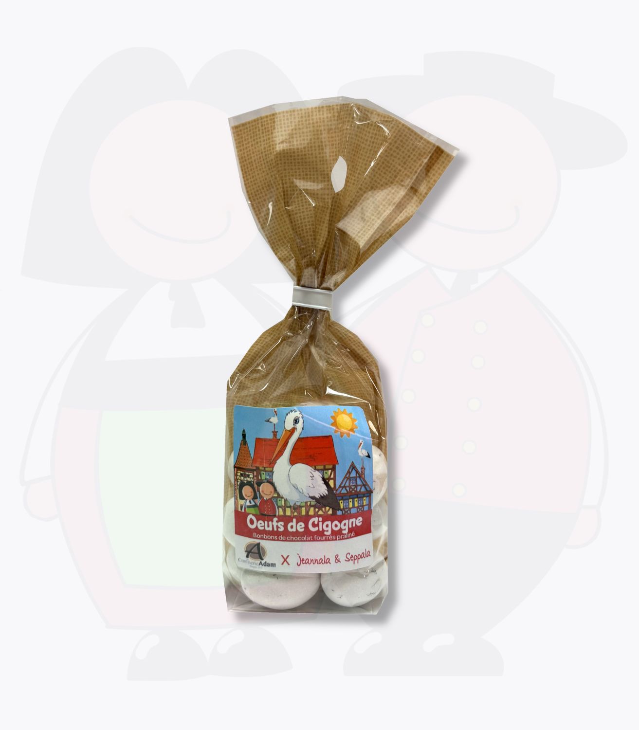 sachet oeuf de cigogne jeannala et seppala