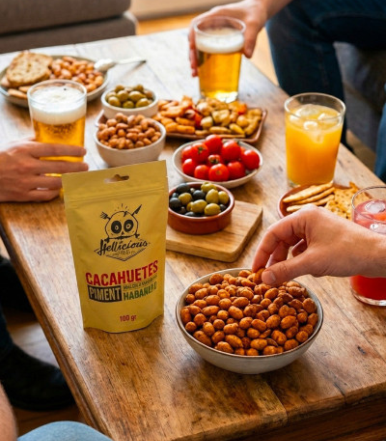 Cacahuètes au piment