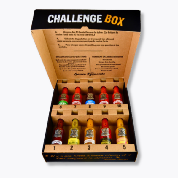 coffret challenge hot ones