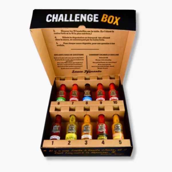 coffret challenge hot ones