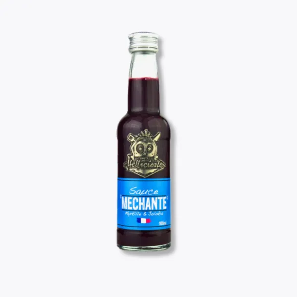 bouteille sauce piquante myrtille