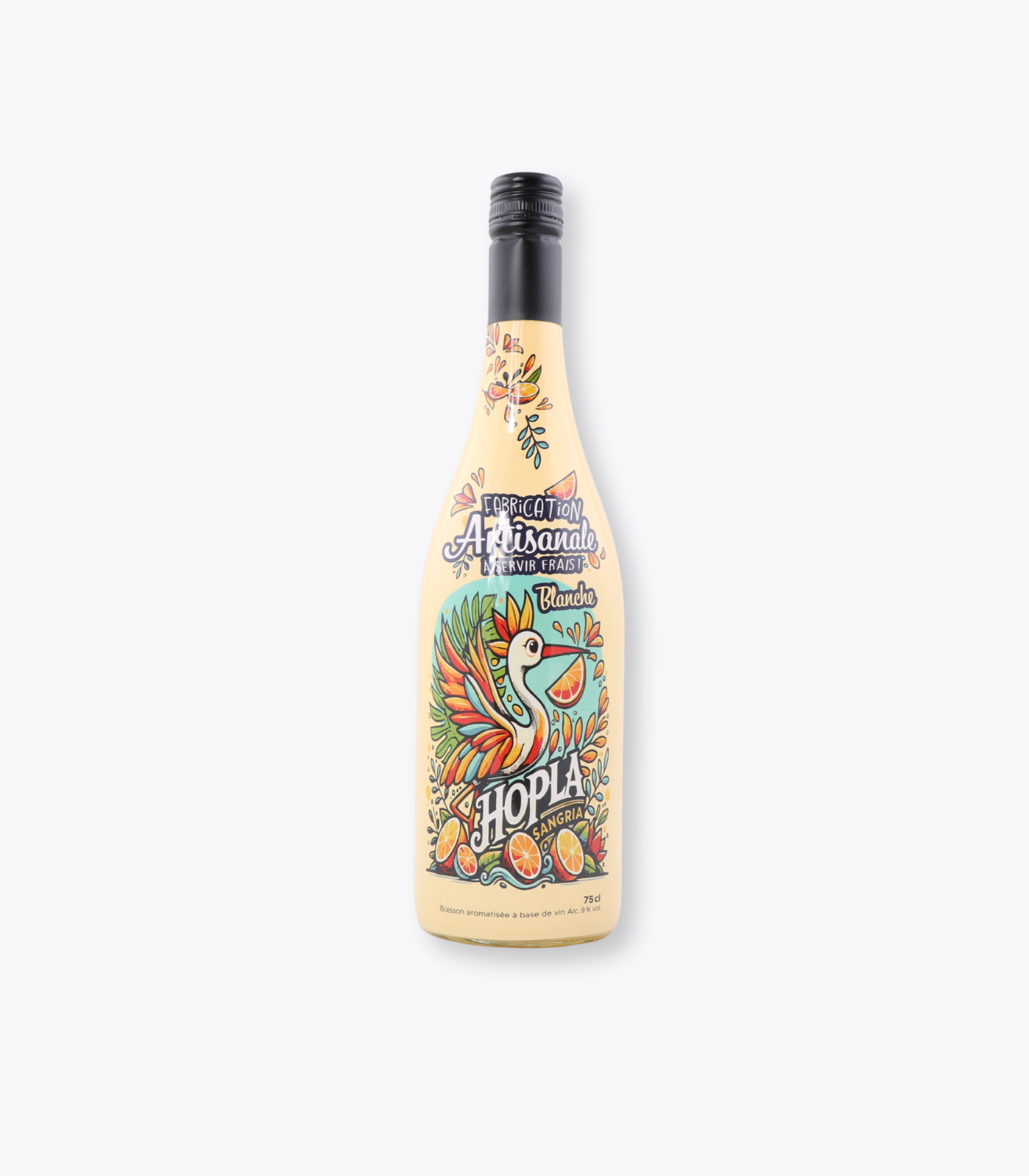 bouteille de sangria blanche
