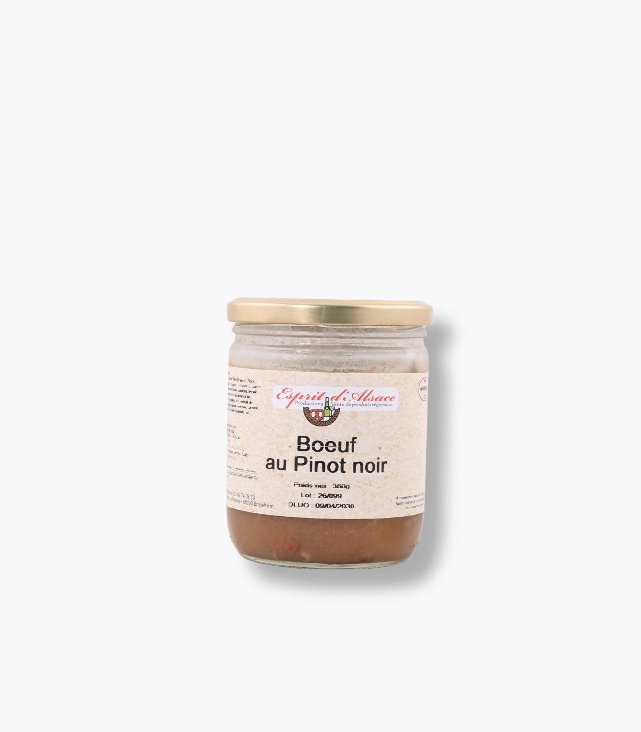petit bocal boeuf pinot noir
